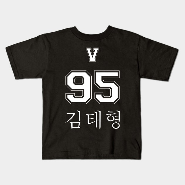 BTS - V Kids T-Shirt by IKIGAISEKAI